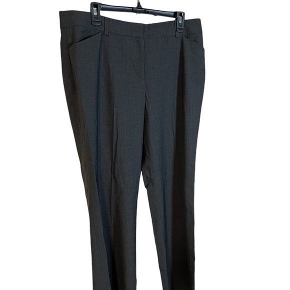 Women’s new wool dress pants in gray and a size 12 short - Picture 2 of 7